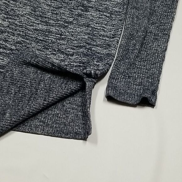 Gap Sweater Women's Size XS Over Sized Turtleneck Long Sleeves Dark Blue Grey - Picture 4 of 5